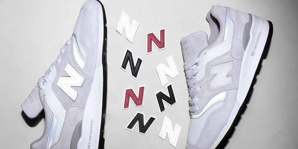 Huruf N di New Balance 997 Bisa Diganti-ganti